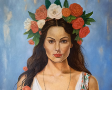 taller de pintura / Acrylmalerei Workshops "Mujeres 2" mit Verena Wilcke