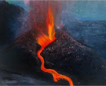 taller de pintura / Acrylmalerei Workshops "Tajogaite 1" mit Verena Wilcke