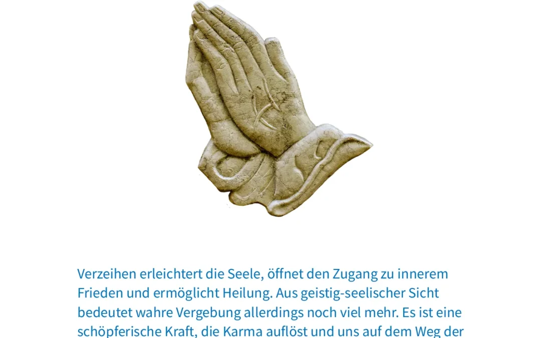 🕊️ Die spirituelle Bedeutung des Verzeihens
