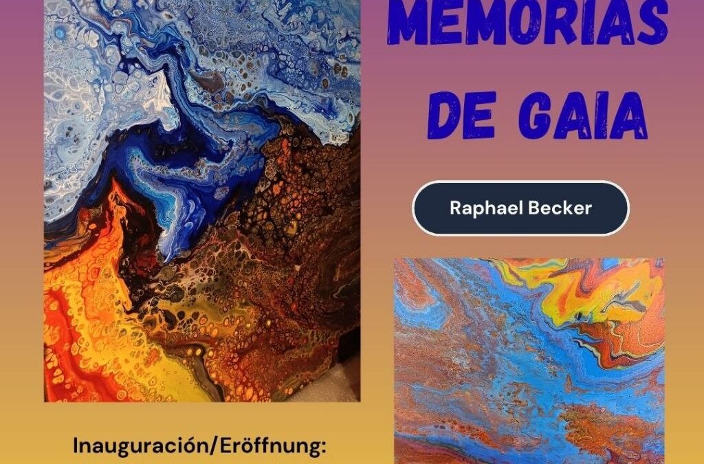 🎨 Ausstellung „Memorias de Gaia“ – Acrílico fluido / Pouring Art