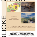 🖼️ NATUR BLICKE – Gemeinschaftsausstellung von drei Künstlern aus La Palma, Litauen und Deutschland