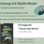 Lectura con Sibylle Reuter “Zerbrichmeinnicht”