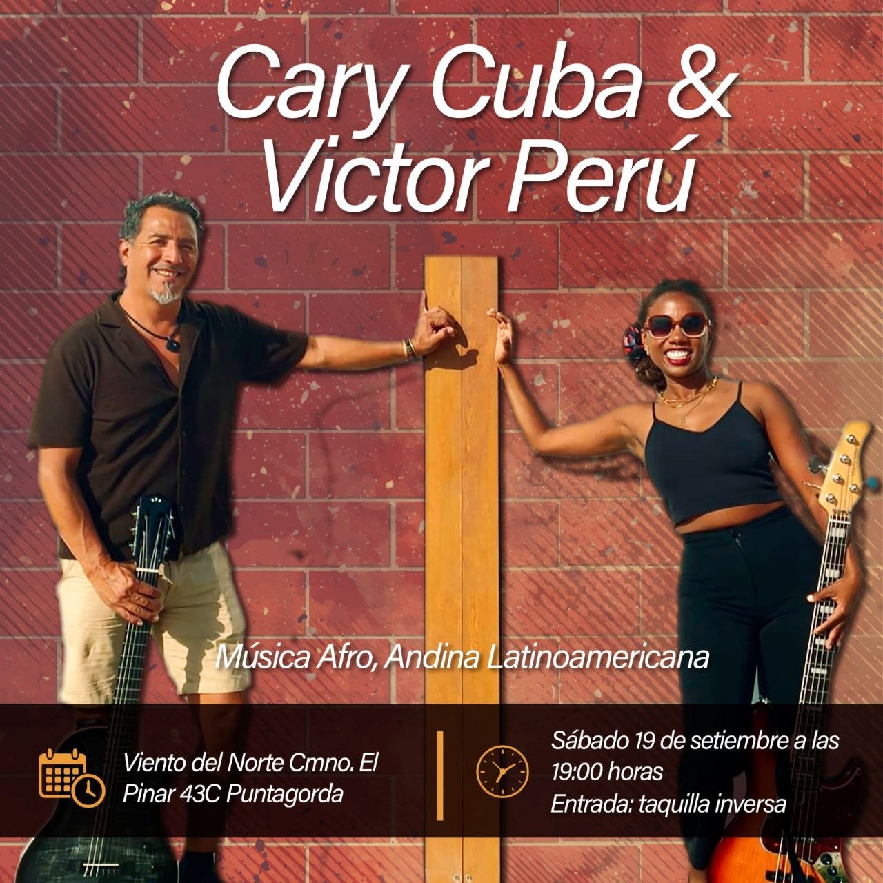 Música afro, andina latinoamericana