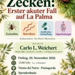 Zecken: Erster akuter Fall auf La Palma